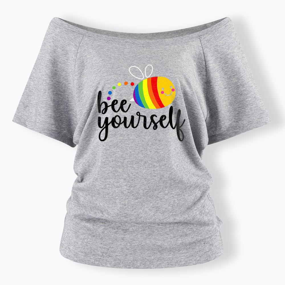 Bee Yourself Off Shoulder T-shirt