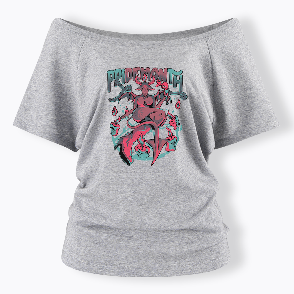 Pridemonth Off Shoulder T-shirt