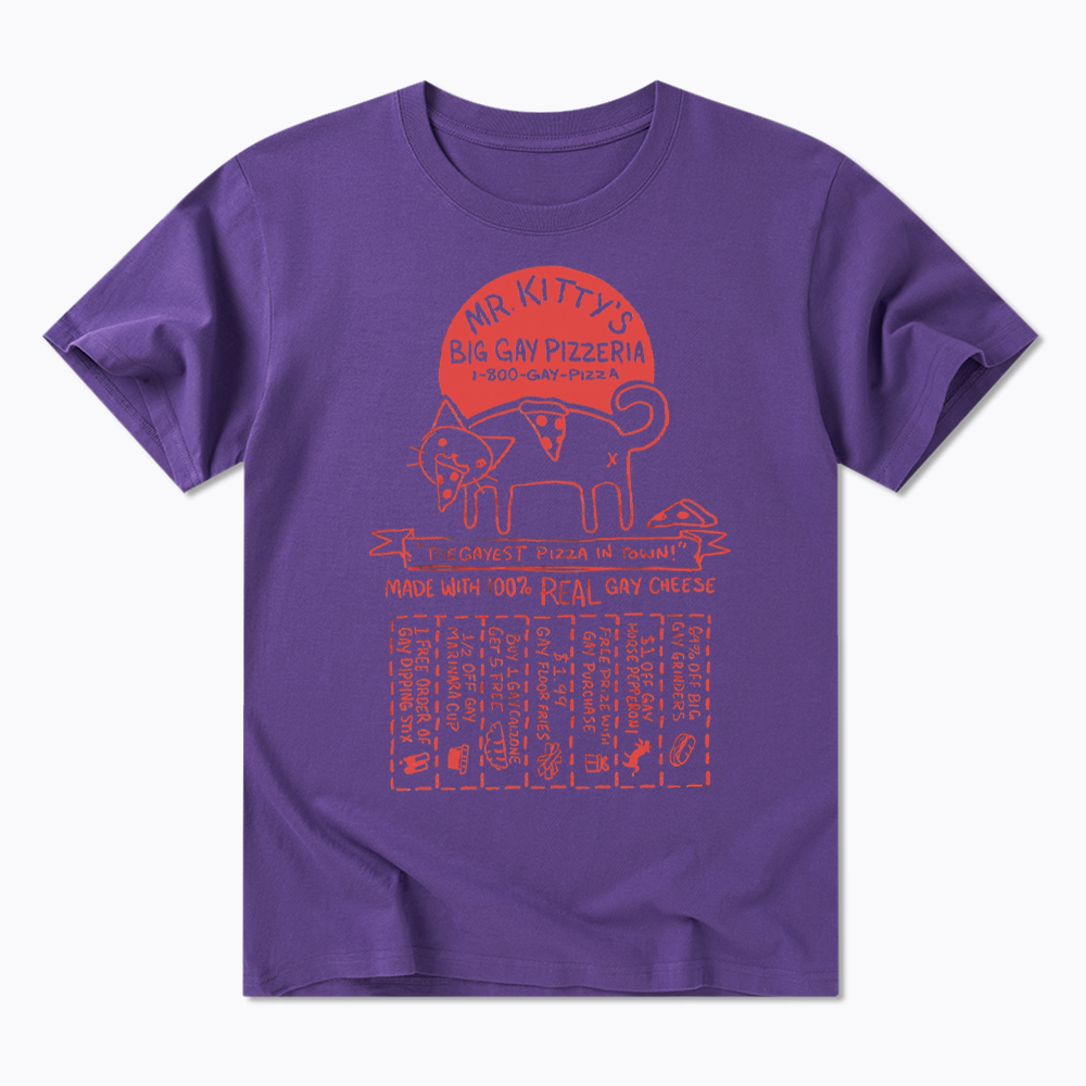 MR. KITTY’S BIG PIZZERIA Classic T-Shirt