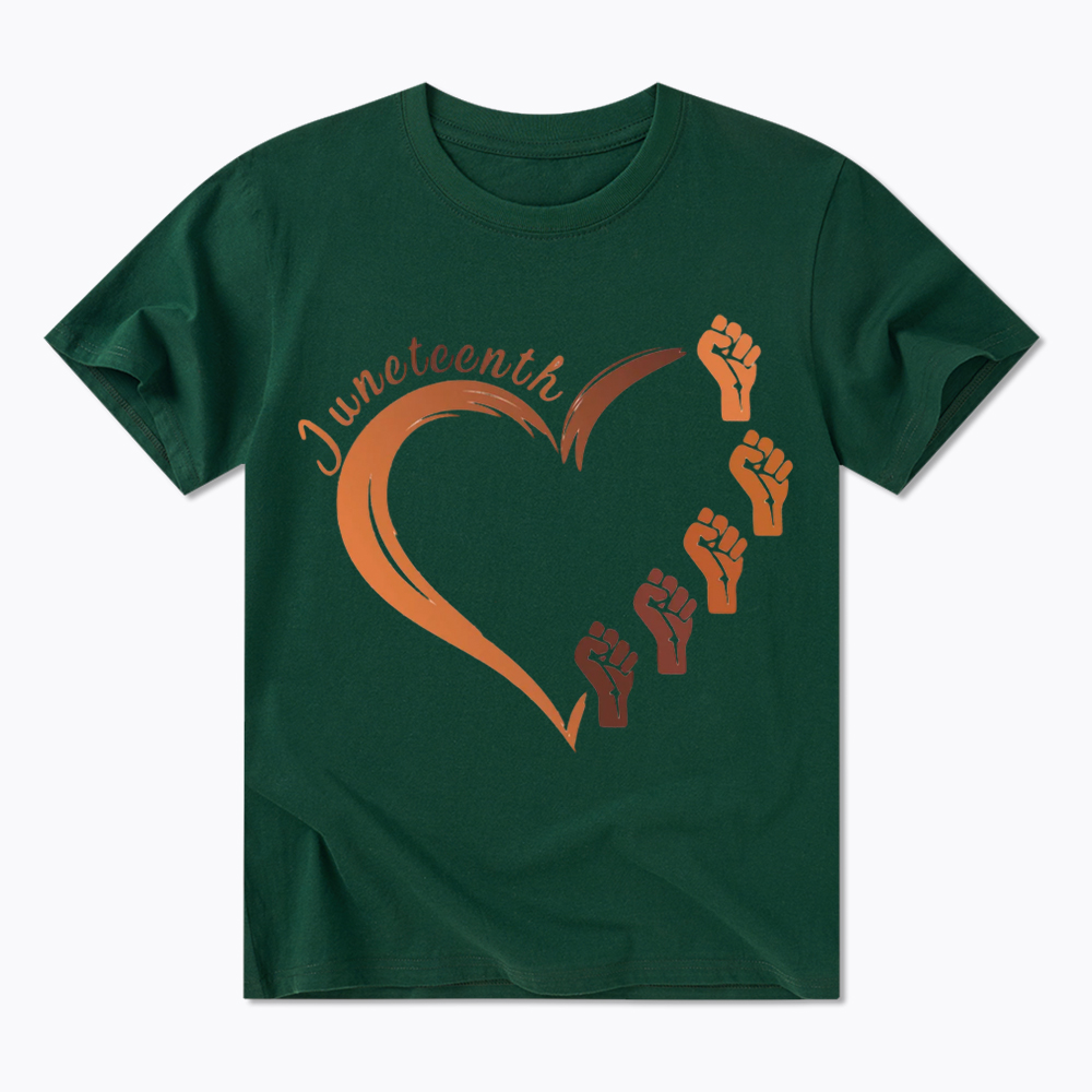 Juneteenth Heart Black Pride Classic T-Shirt