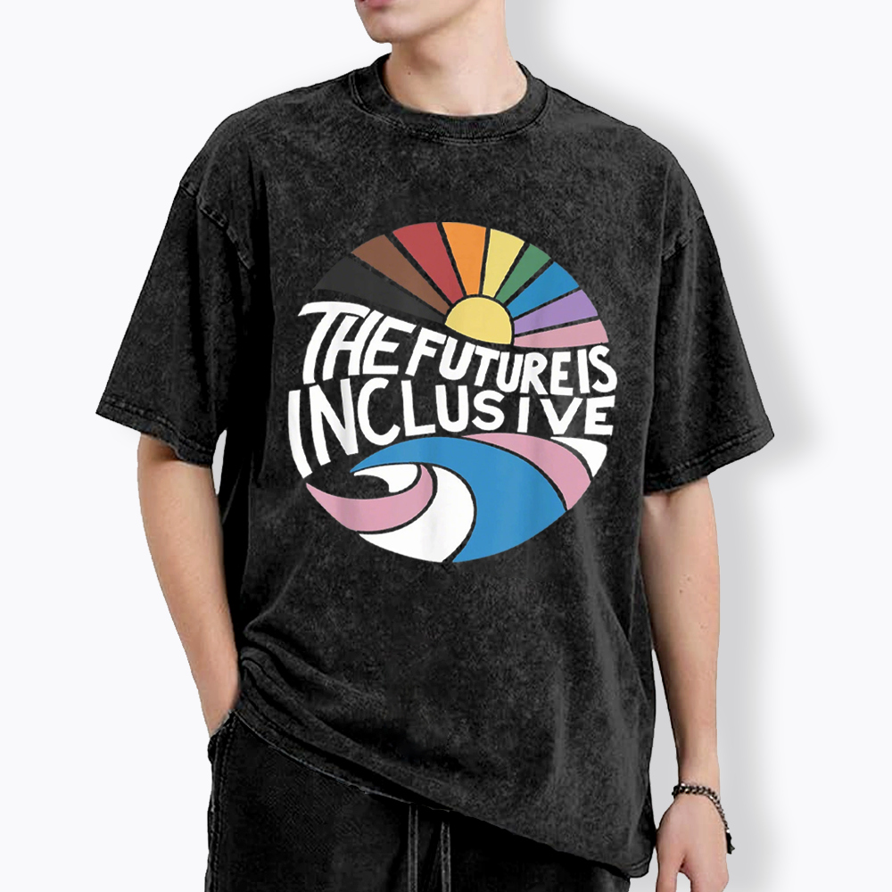 The Future Is Queer Washed T-Shirt