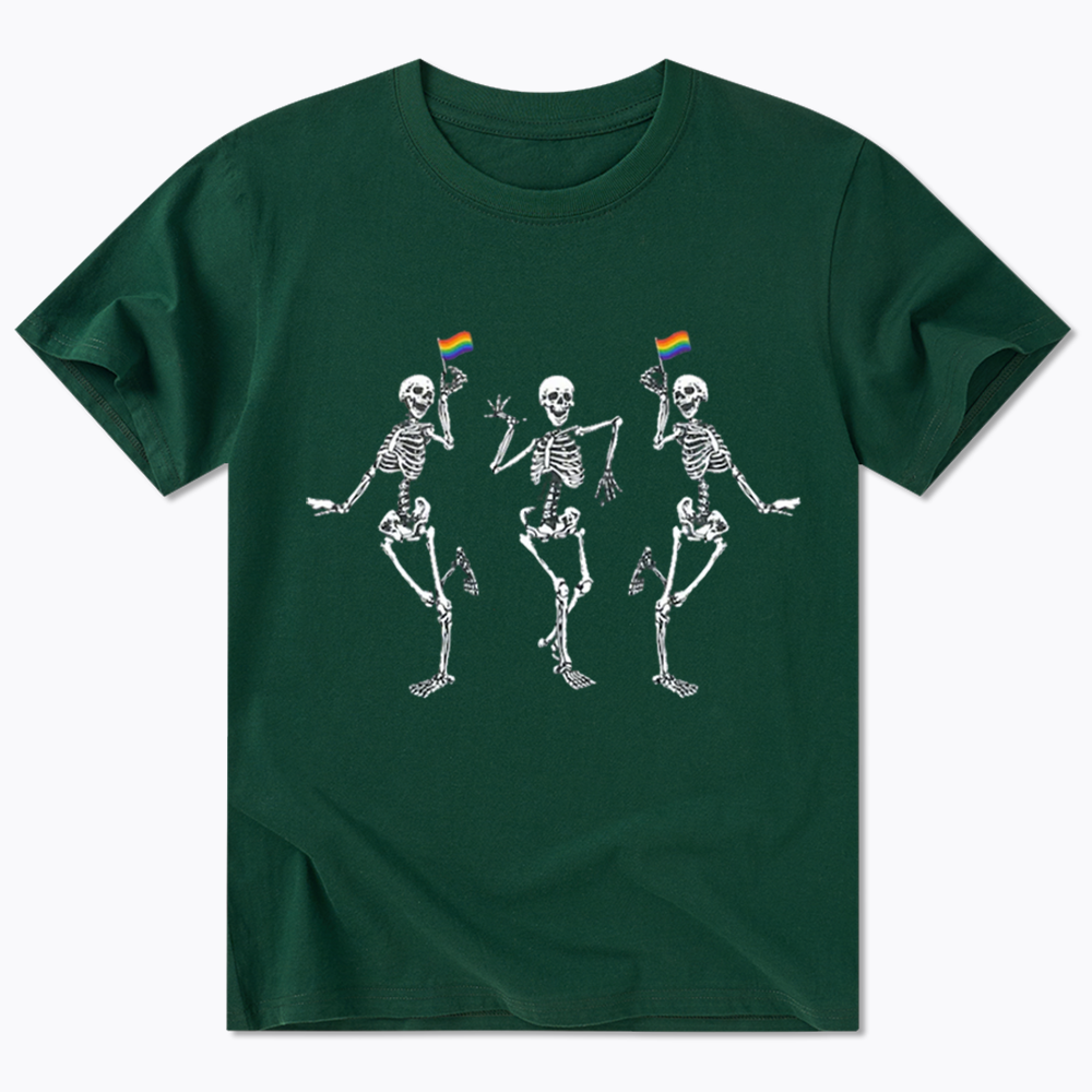 pride dancing skeleton Classic T-Shirt