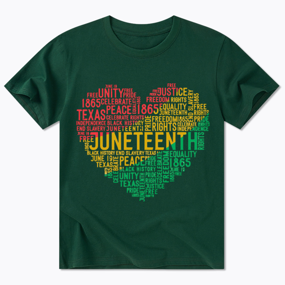 Juneteenth Heart Black History Classic T-Shirt