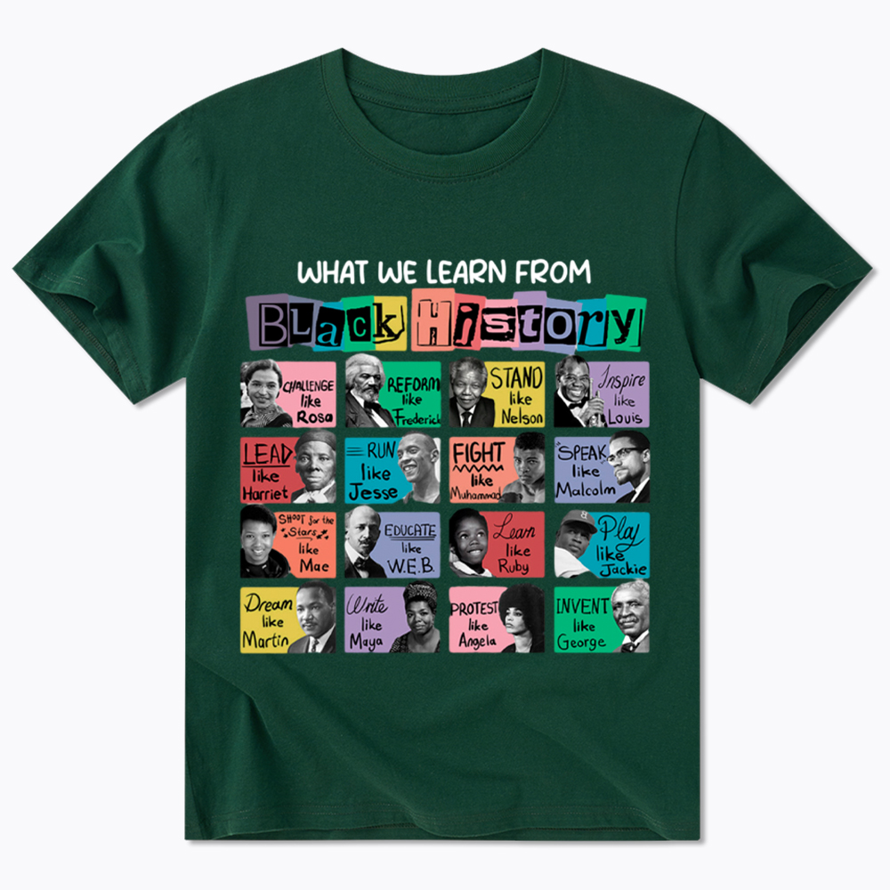 What We Learn From Black History Classic T-Shirt