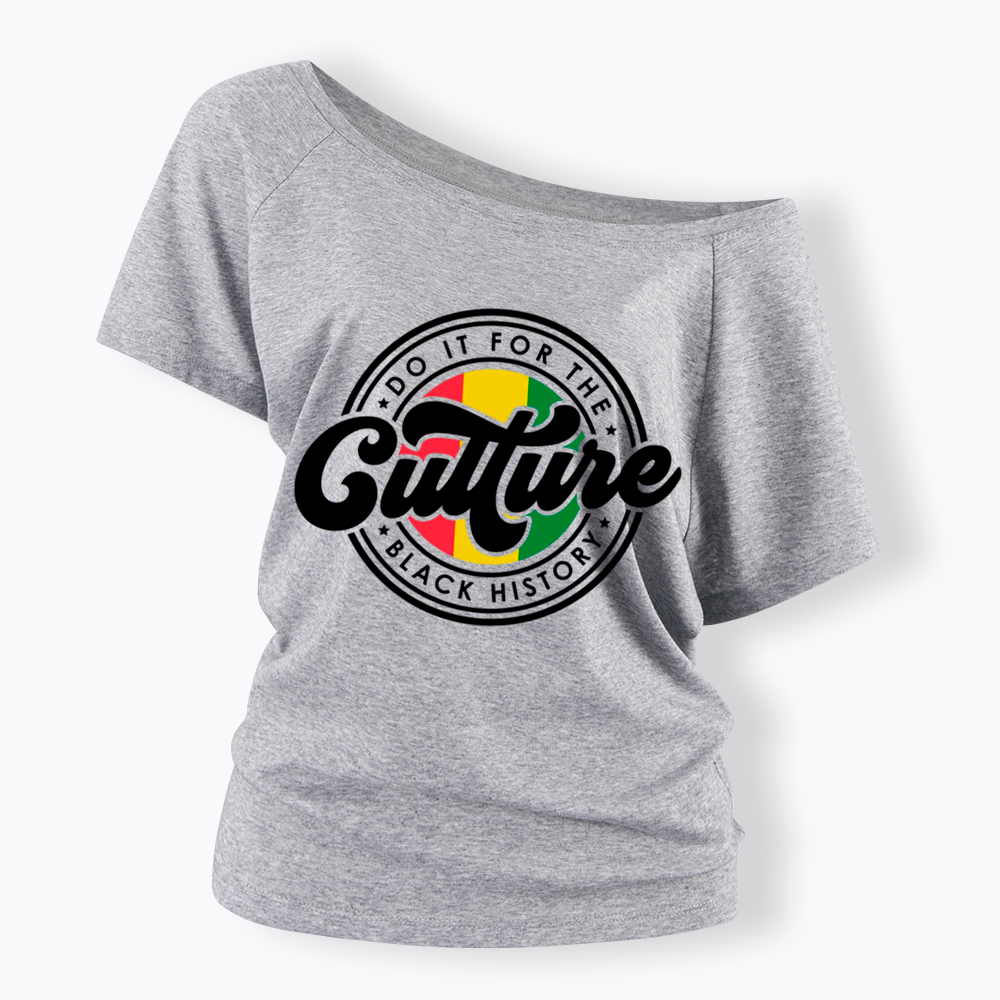 Do It For The Culture Do It For The Culture Off Shoulder T-shirt