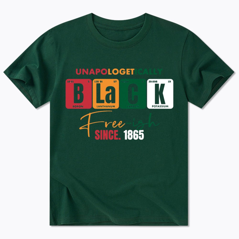 Unapologetically Black Free‑ish Since 1865 Classic T-Shirt