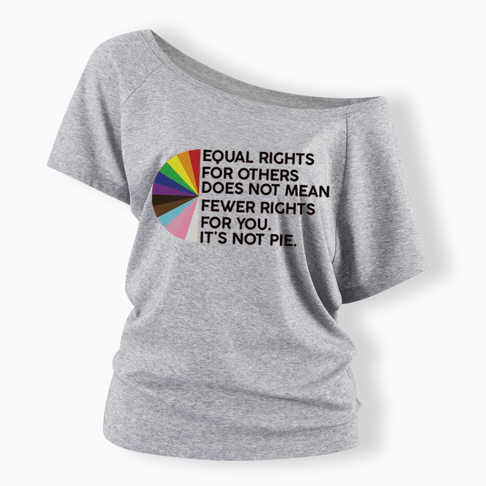 Equal Rights for Others Off Shoulder T-shirt