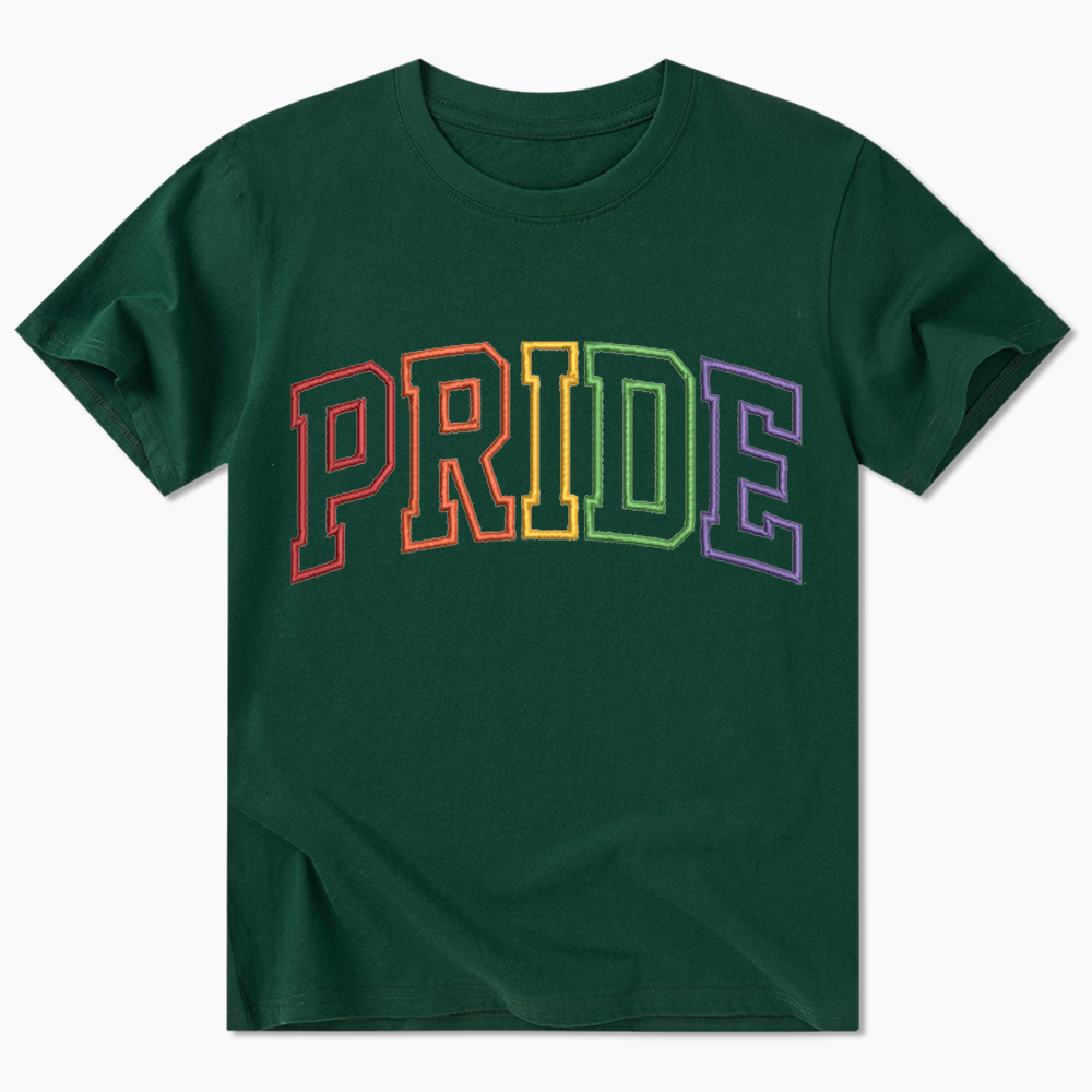 Embroidered Pride Classic T-Shirt