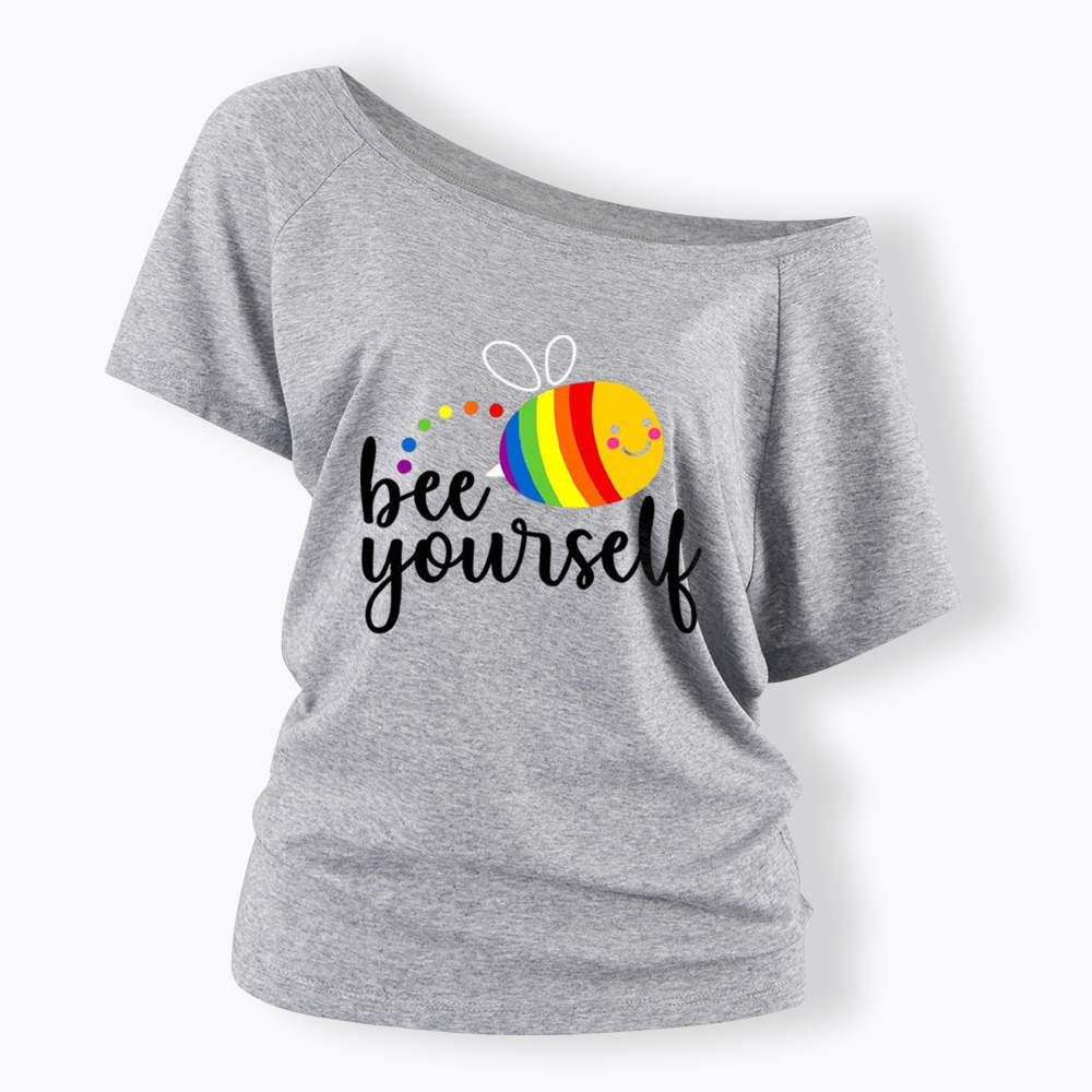 Bee Yourself Off Shoulder T-shirt