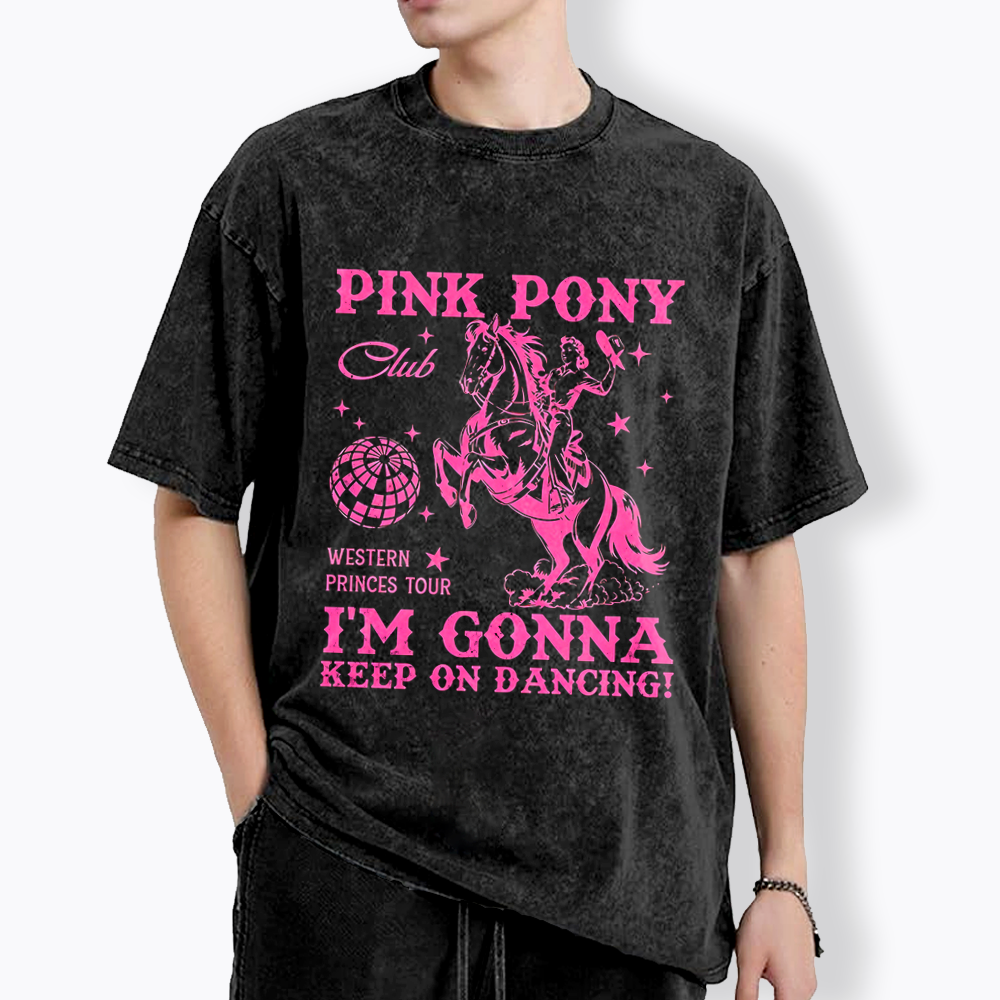 Pink Pony Club Washed T-Shirt