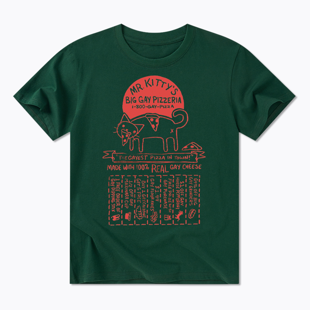 MR. KITTY’S BIG PIZZERIA Classic T-Shirt