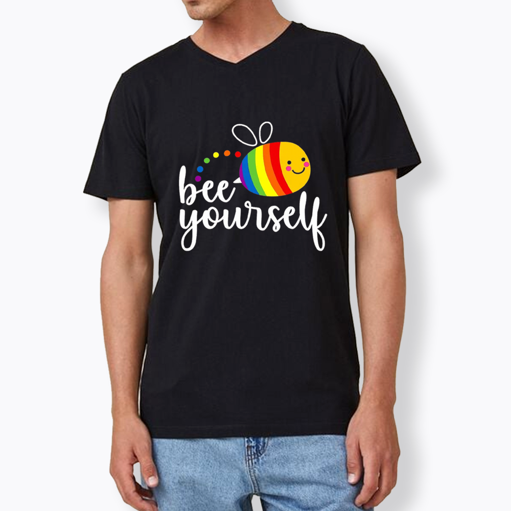 Bee Yourself V-Neck Classic T-Shirt