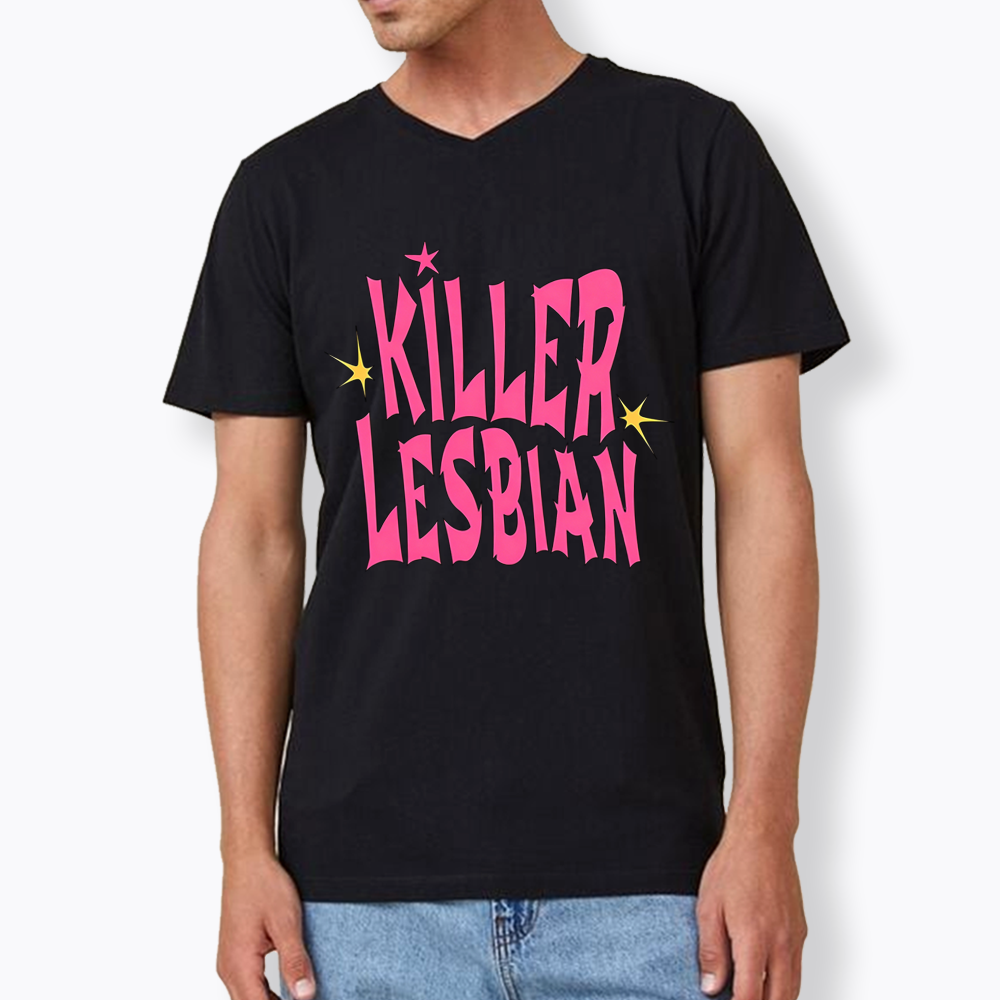 Killer Lesbian V-Neck Classic T-Shirt