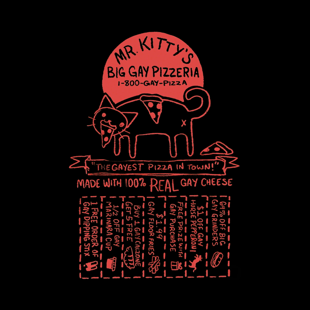 MR. KITTY’S BIG PIZZERIA Classic T-Shirt