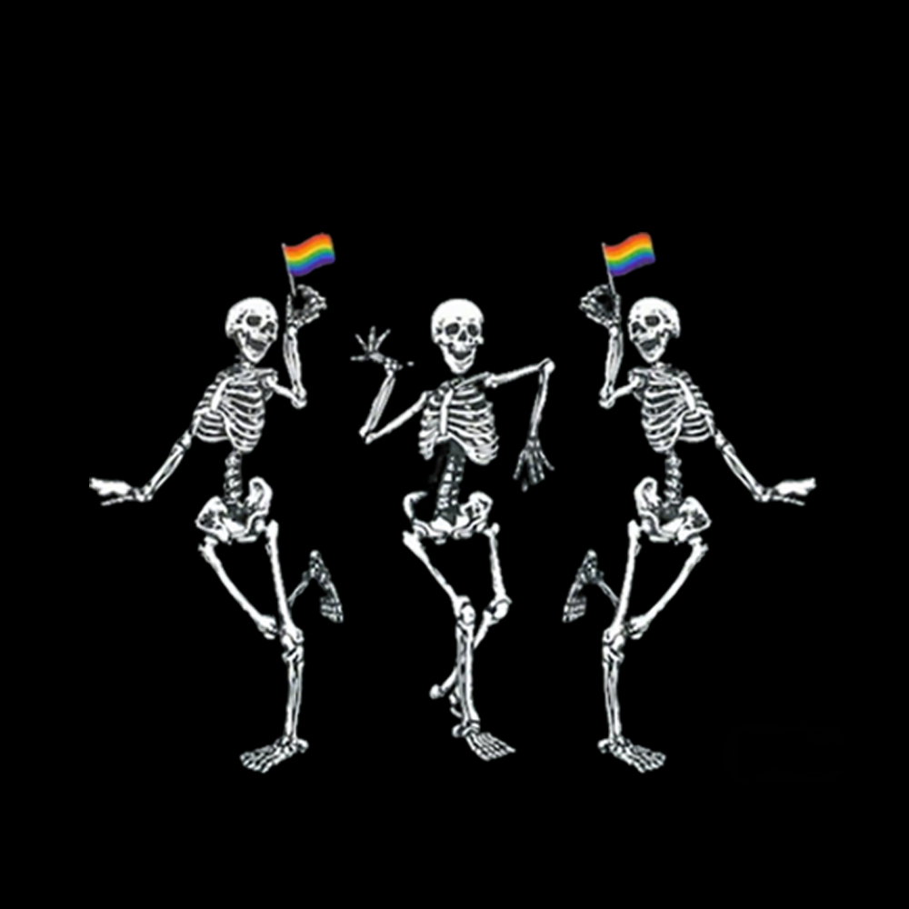 pride dancing skeleton Classic T-Shirt