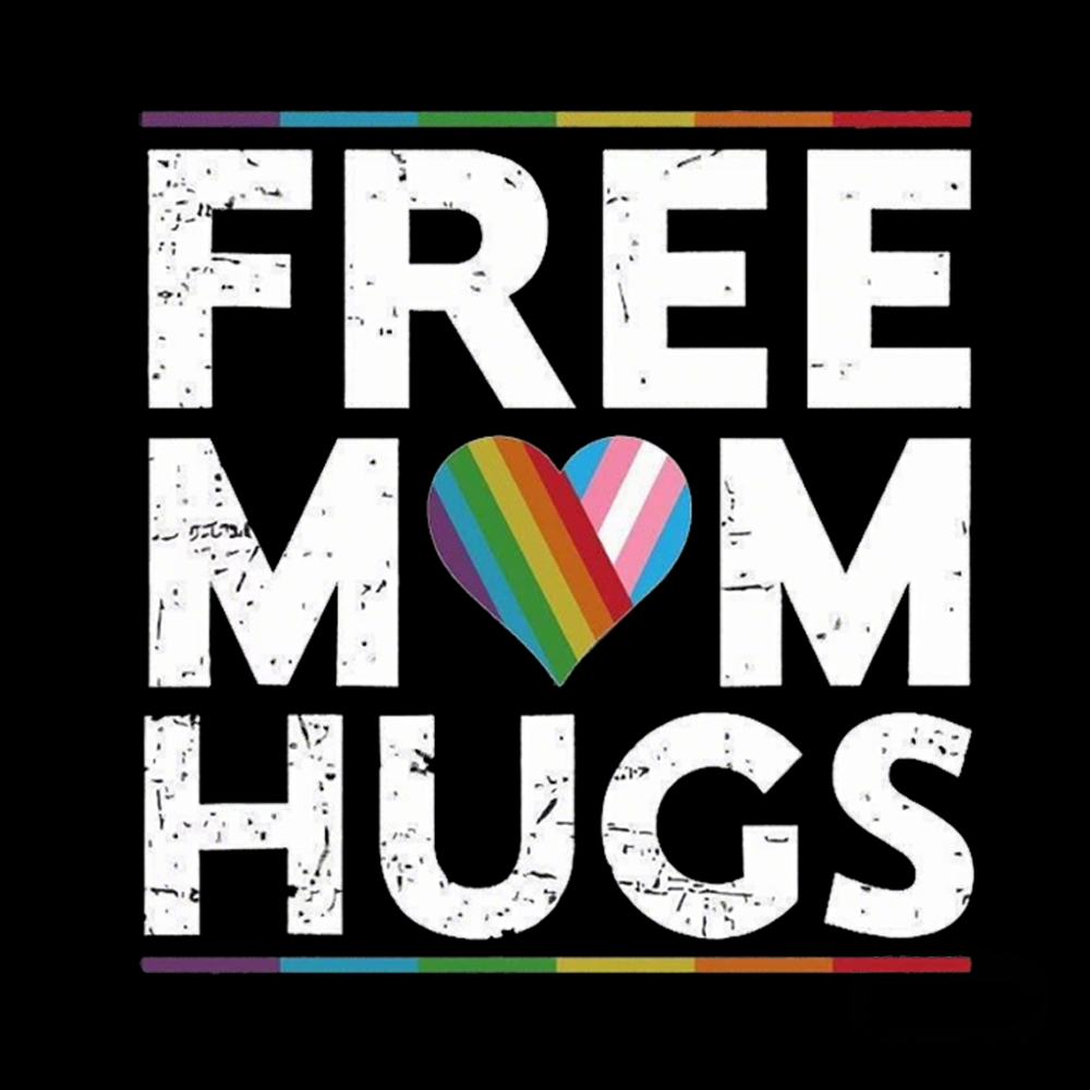 Free Mom Hugs Off Shoulder T-shirt