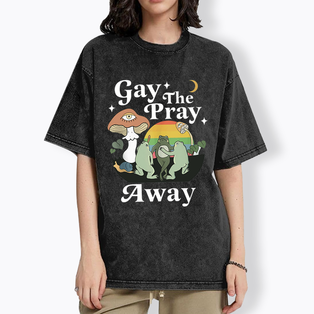 Pray Away Washed T-Shirt