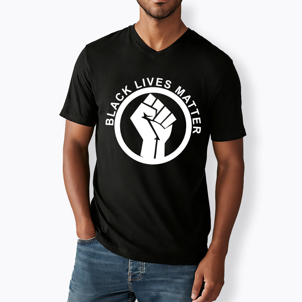 Black Lives Matter V-Neck Classic T-Shirt
