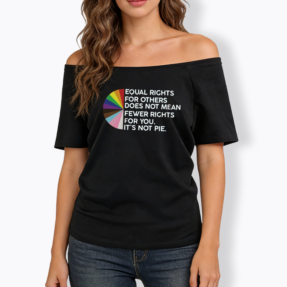 Equal Rights for Others Off Shoulder T-shirt