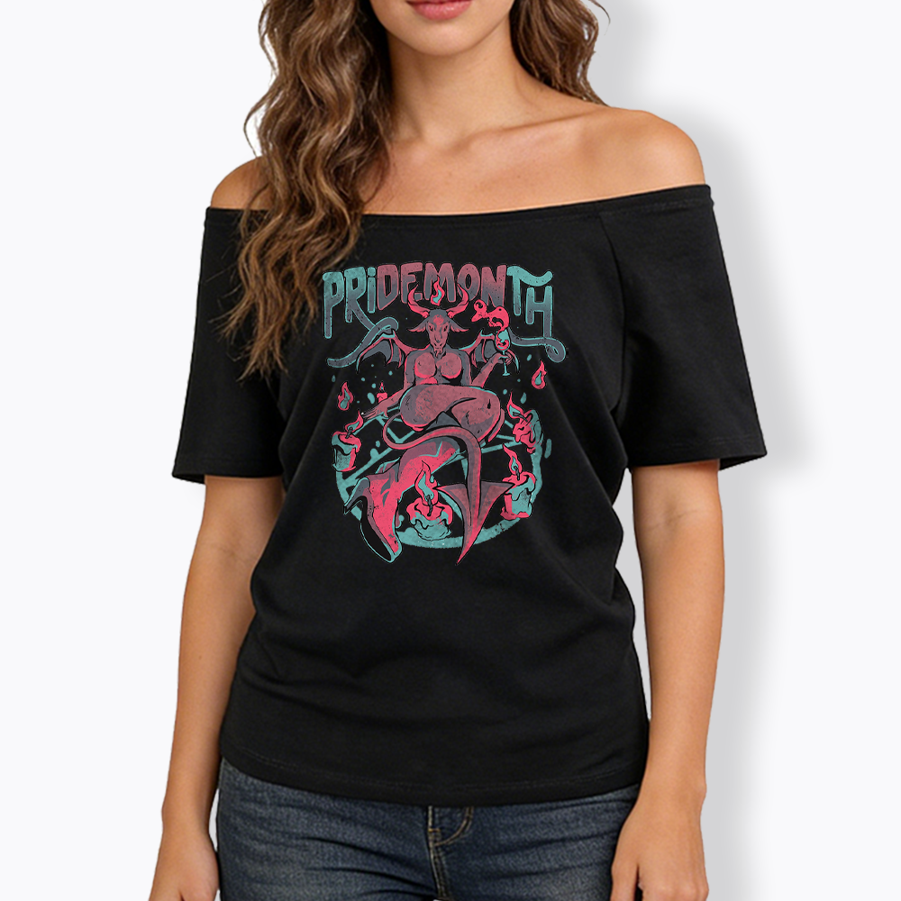 Pridemonth Off Shoulder T-shirt