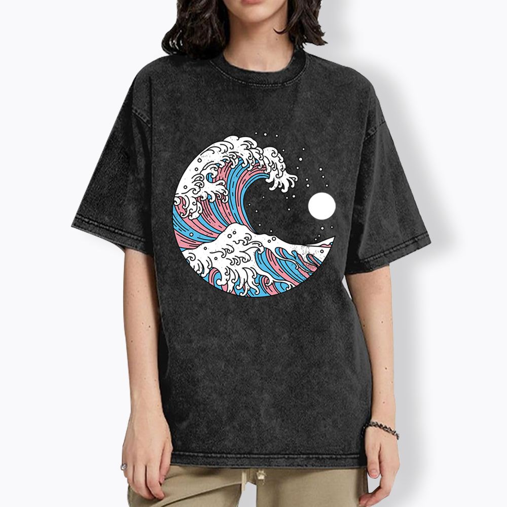 Transgender Washed T-Shirt
