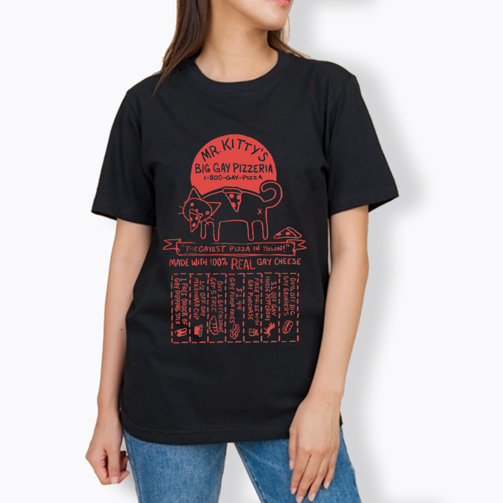 MR. KITTY’S BIG PIZZERIA Classic T-Shirt