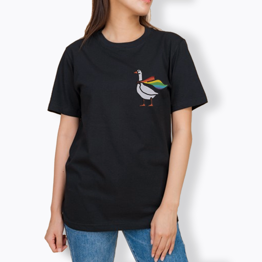 Rainbow Goose LGBTQ Classic T-Shirt