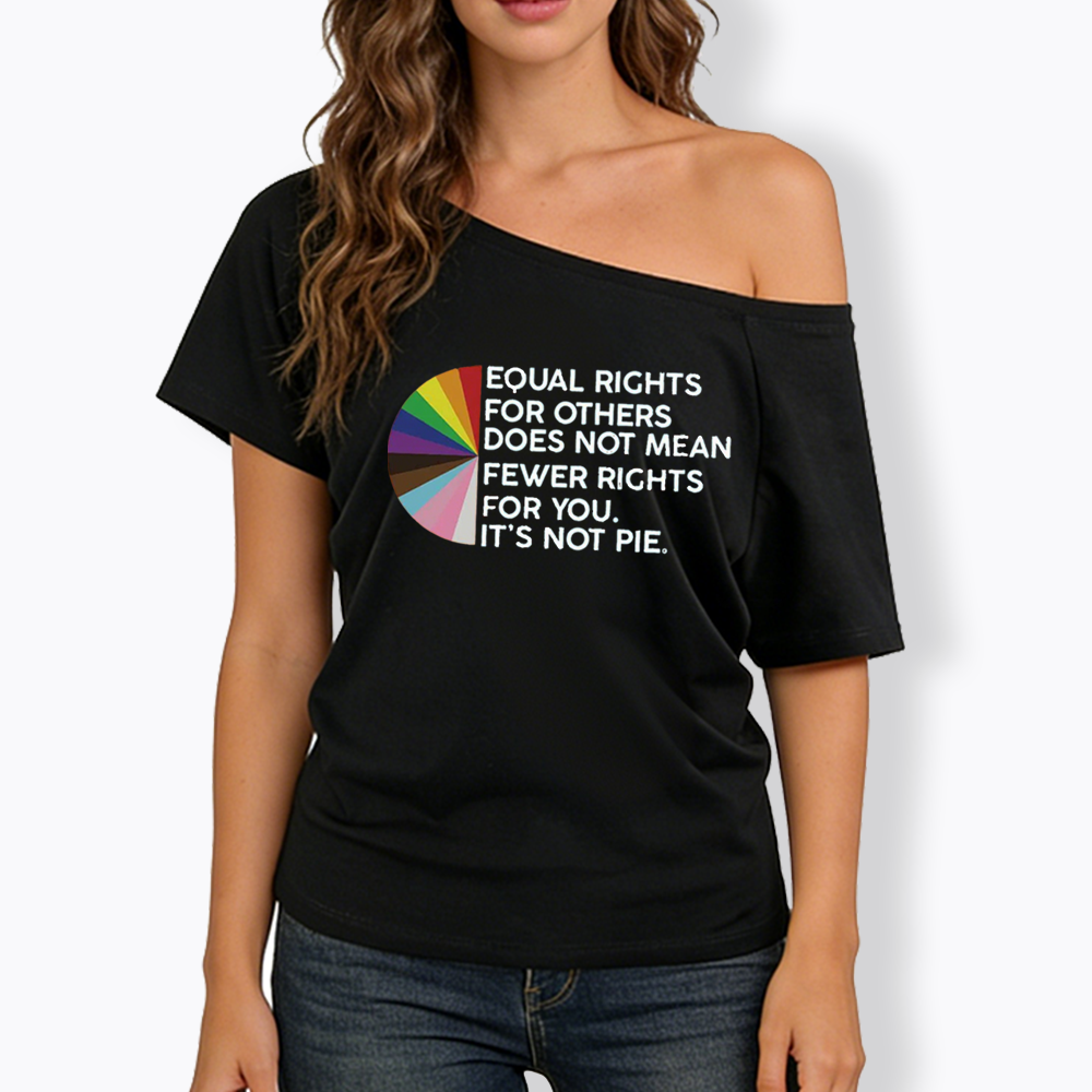 Equal Rights for Others Off Shoulder T-shirt