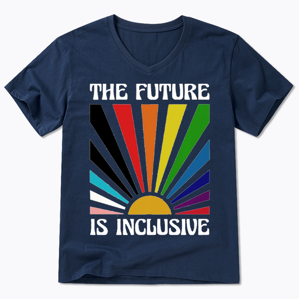 The Future is Inclusive V-Neck Classic T-Shirt