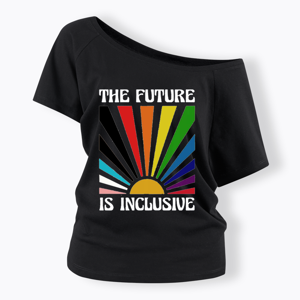 The Future is Inclusive Off Shoulder T-shirt