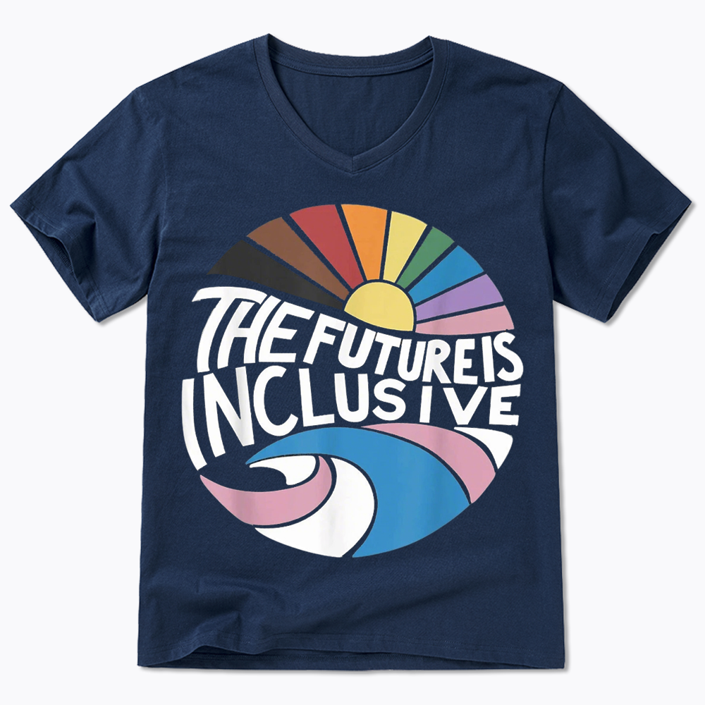 The Future Is Queer V-Neck Classic T-Shirt