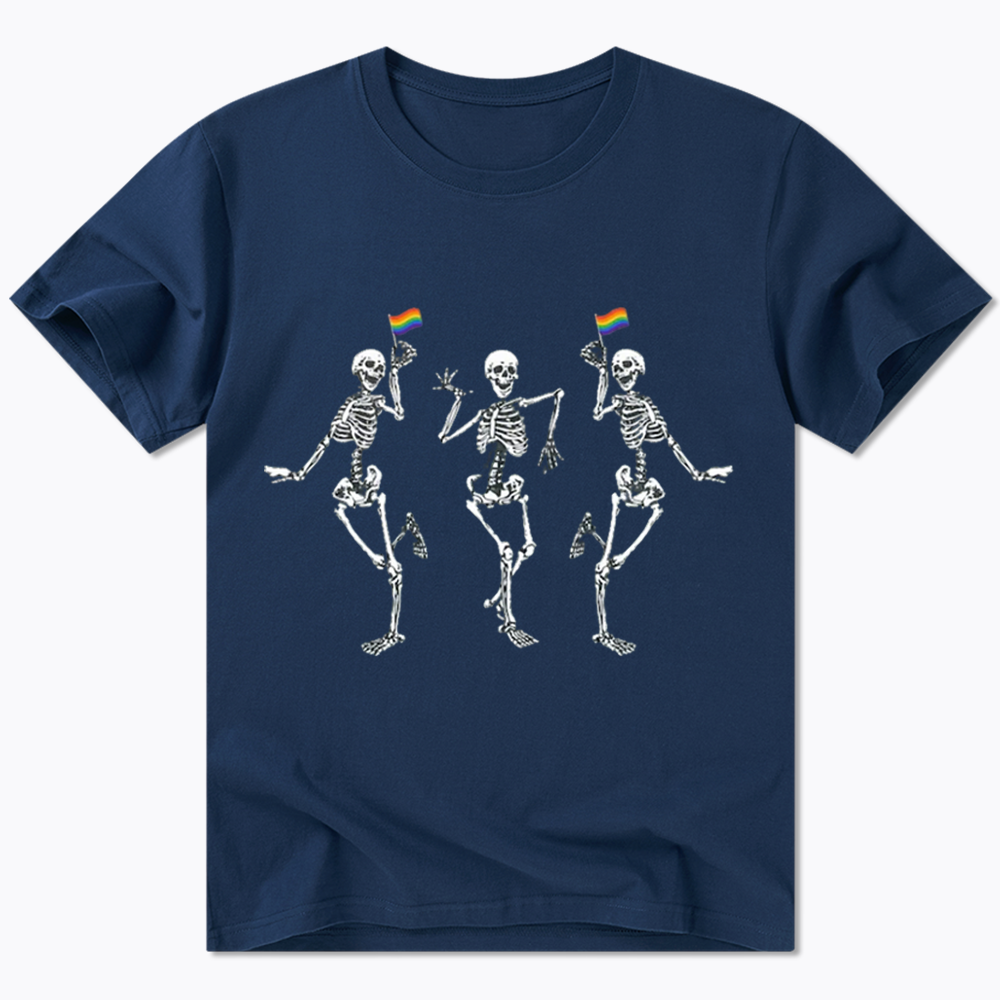 pride dancing skeleton Classic T-Shirt