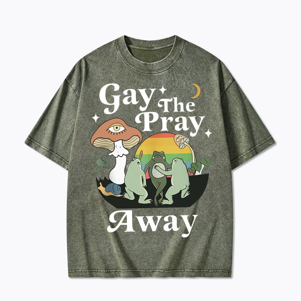 Pray Away Washed T-Shirt