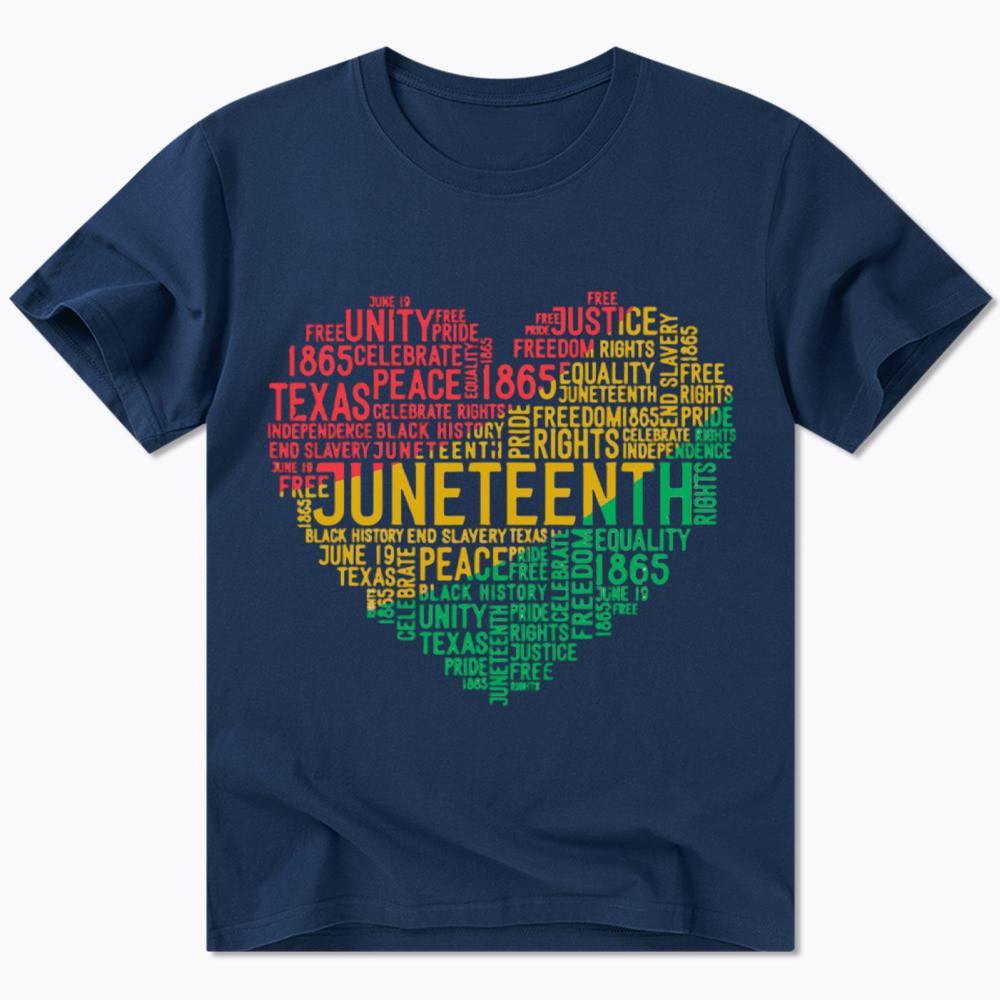 Juneteenth Heart Black History Classic T-Shirt