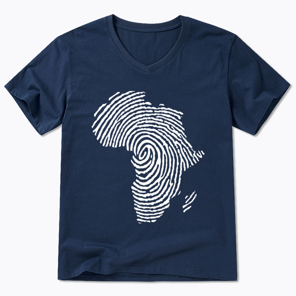 Black History African V-Neck Classic T-Shirt