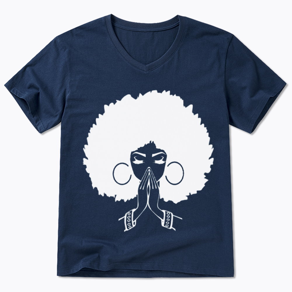 Black Girl Magic V-Neck Classic T-Shirt