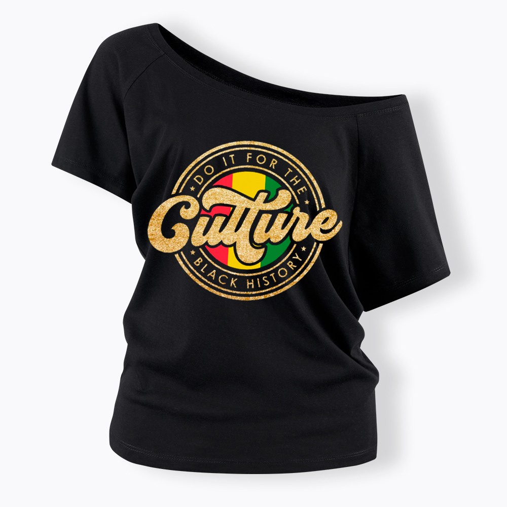 Do It For The Culture Do It For The Culture Off Shoulder T-shirt