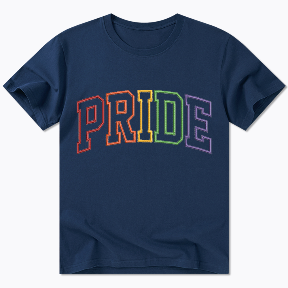 Embroidered Pride Classic T-Shirt