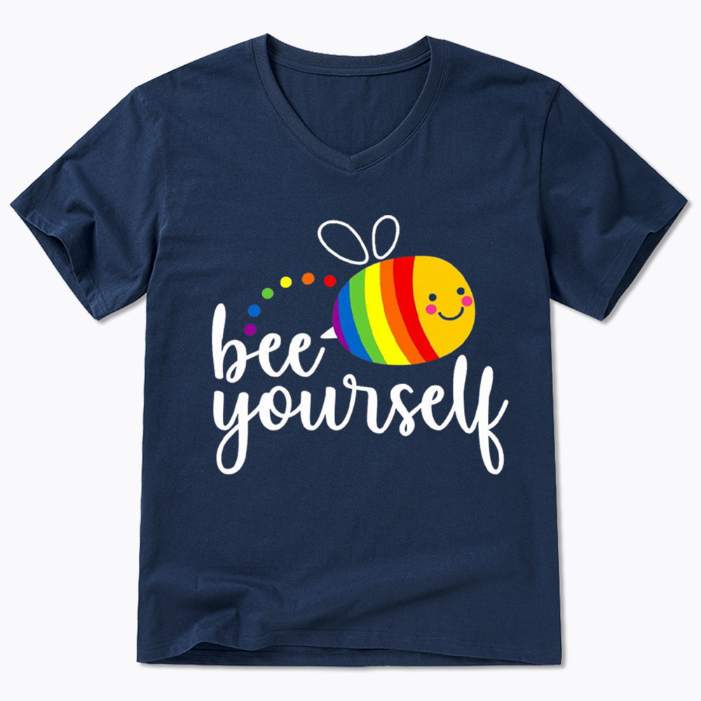 Bee Yourself V-Neck Classic T-Shirt