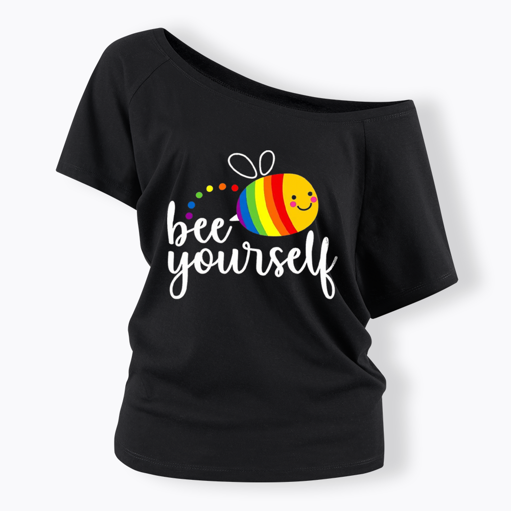 Bee Yourself Off Shoulder T-shirt