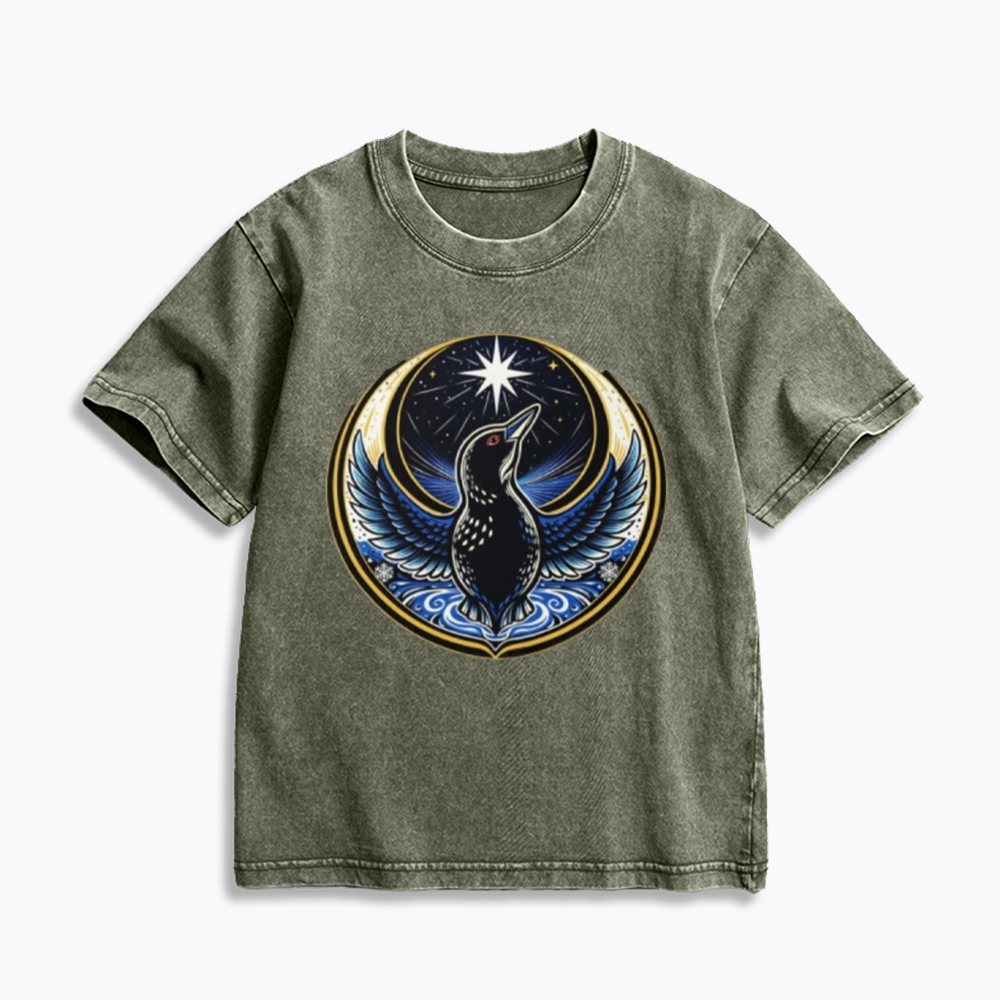 Rebel Loon Kids Washed T-Shirts