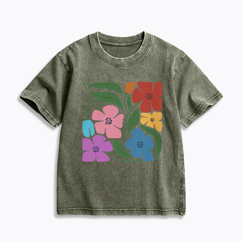Subtle Pride Kids Washed T-Shirt 