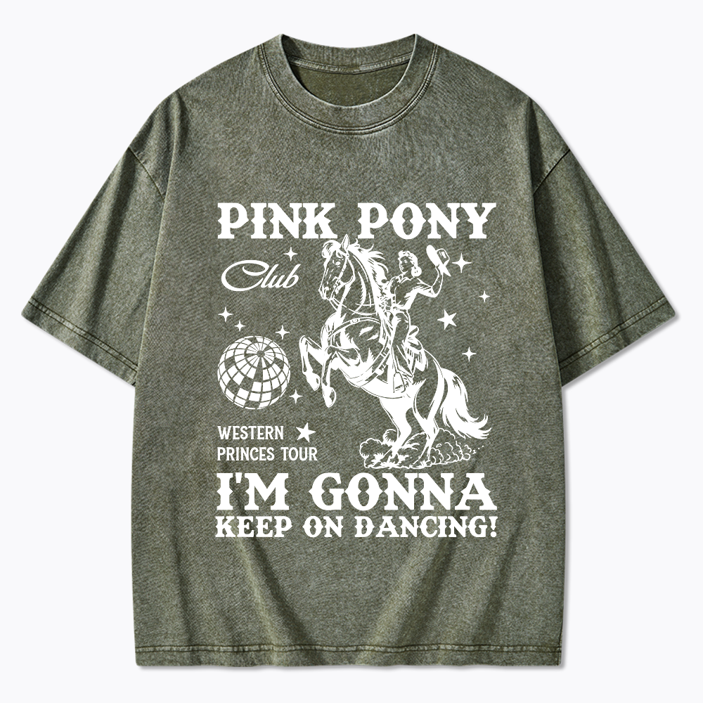 Pink Pony Club Washed T-Shirt