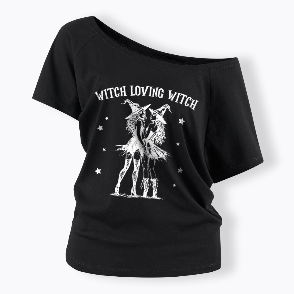 Subtle Lesbian Baby Off Shoulder T-shirt