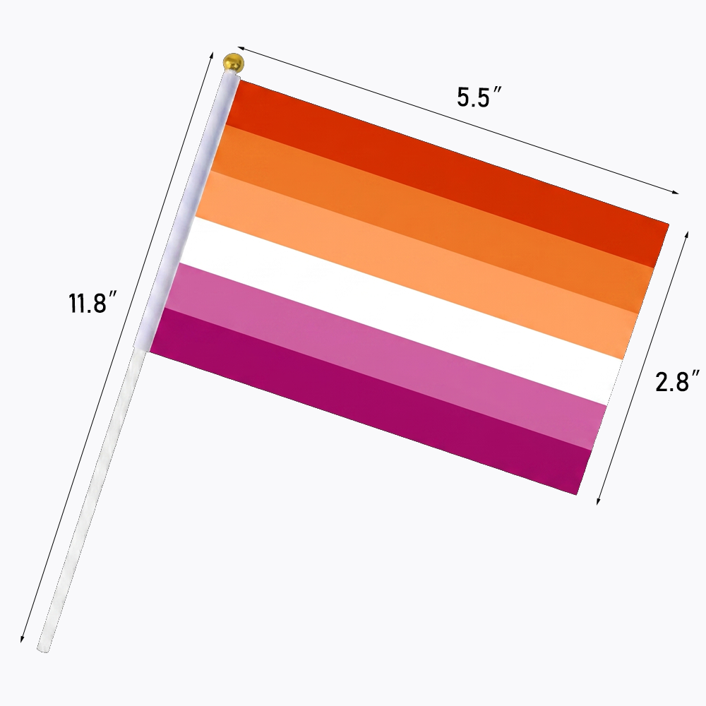 Pride Month Hnad Flag