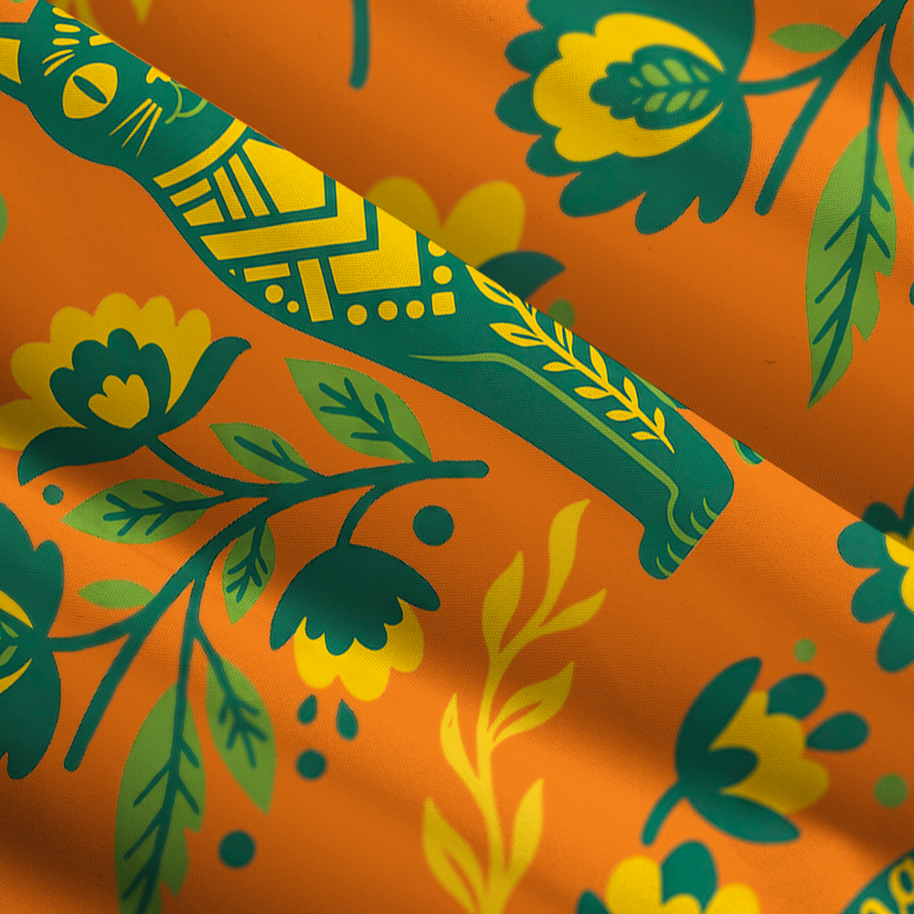 Subtle Chinga La Migra Cat Maxi Dress
