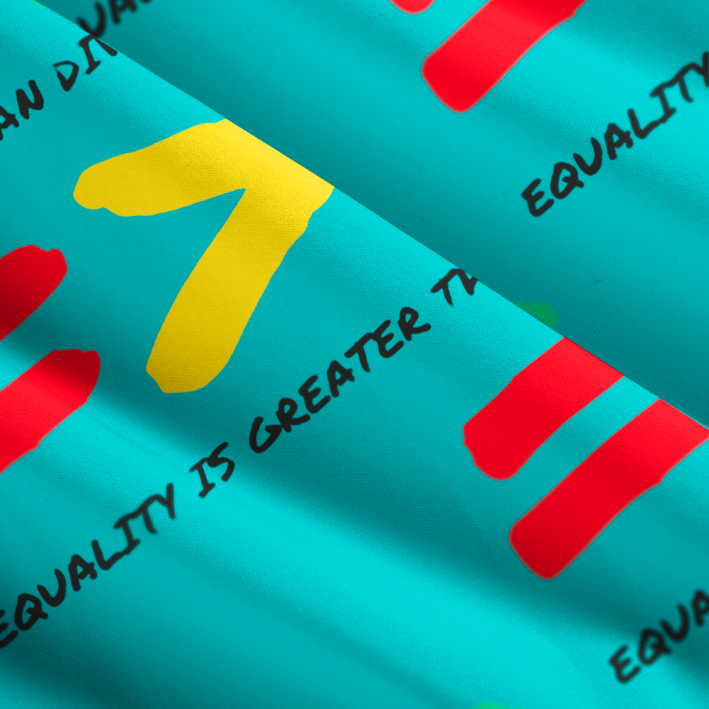 Equality is Greater Than Division Human Rights Maxi Dress
