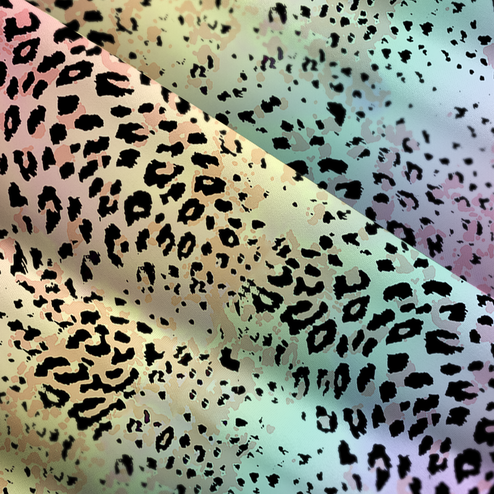 Pastel Rainbow Leopard Pride LGBTQ+ Maxi Dress