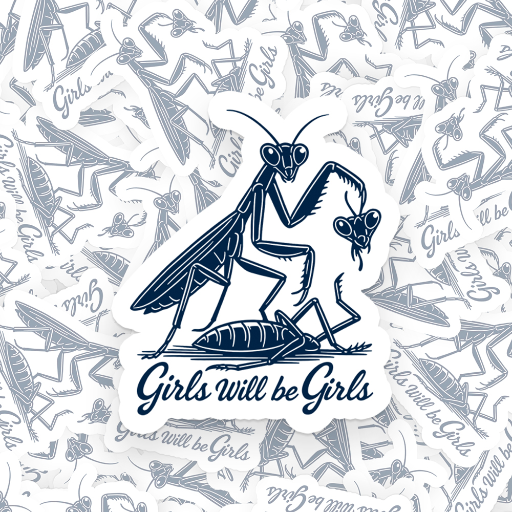 Girls Will Be Girls Sticker