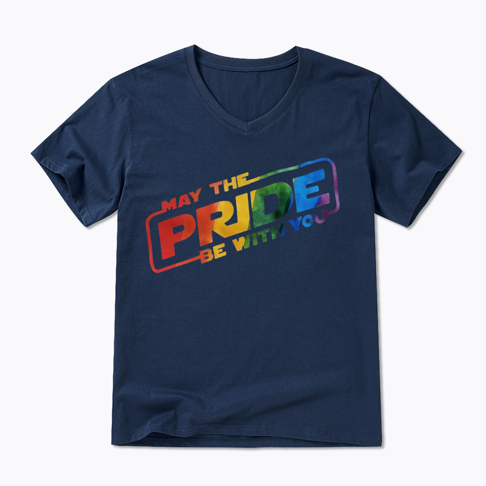 Rainbow Pride V-Neck Classic T-Shirt